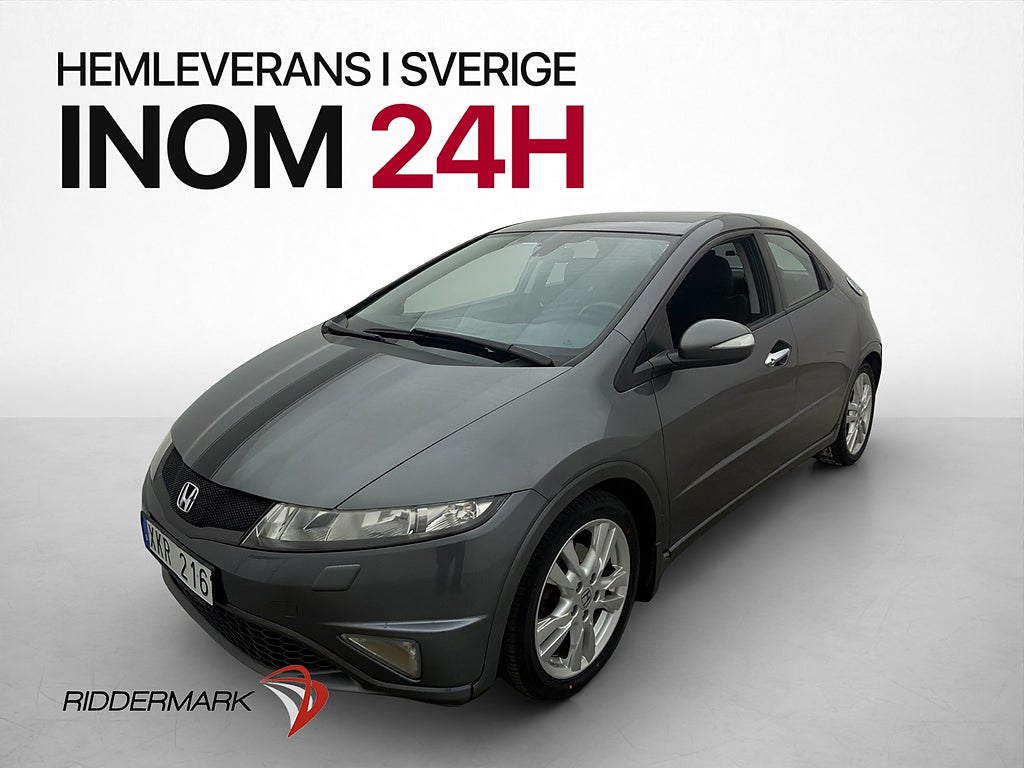 Honda Civic 1.8 i-VTEC 140hk Farthållare P-Sensorer