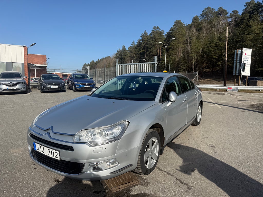 Citroën C5 Sedan 2.0 Bioflex 140hk 16500 mil Dragkrok Besiktigad