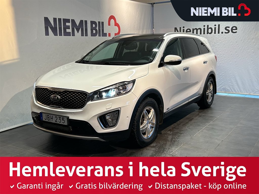 Kia Sorento 2.2 CRDi AWD 7-sits/Drag/MoK/Navi/Pano/Infinity