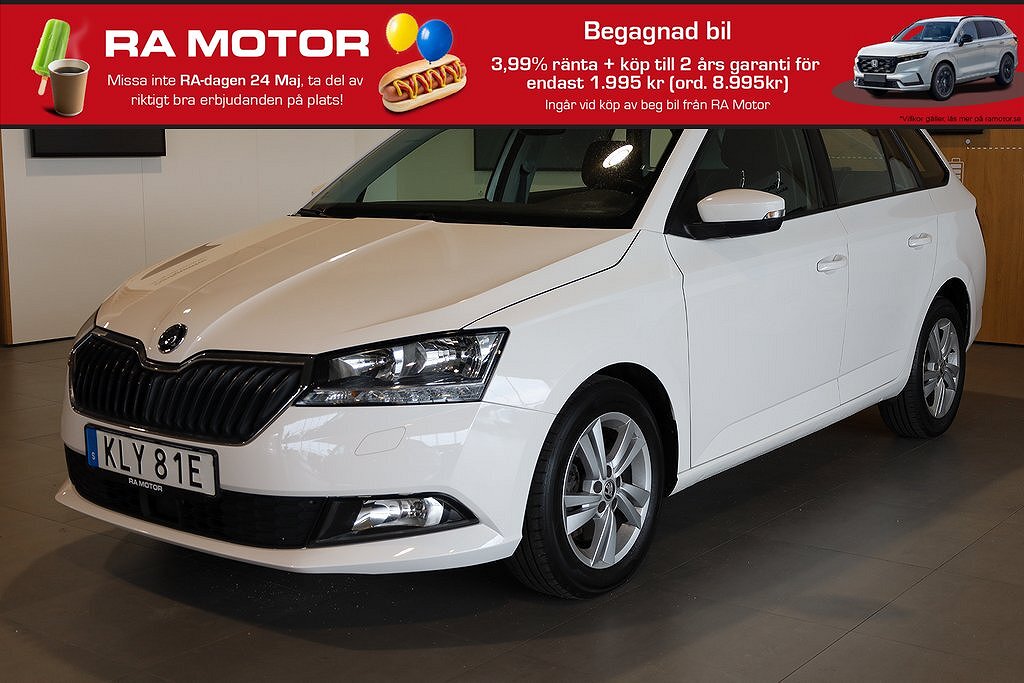 Skoda Fabia 1,0 TSI 95hk Style DSG Combi Drag Komfortpaket 2021