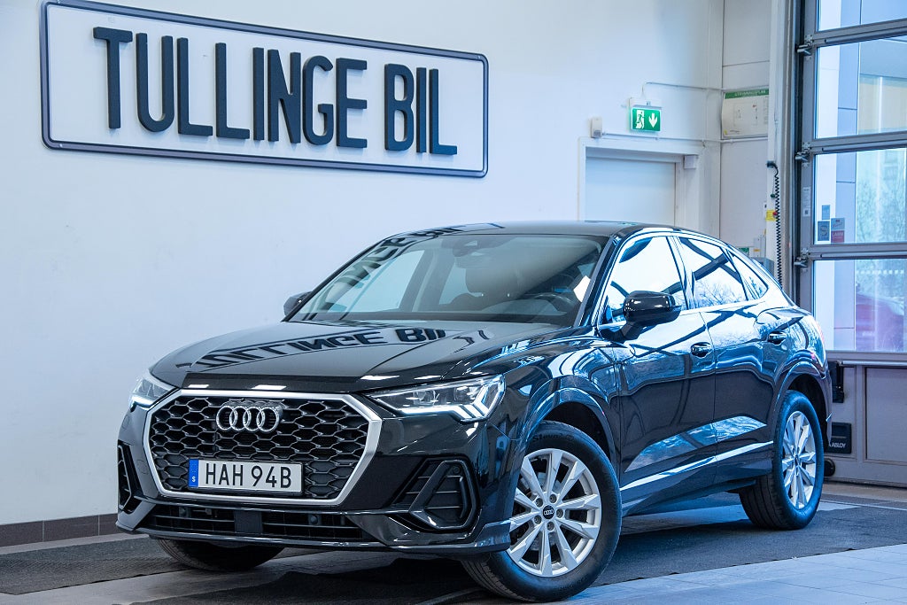 Audi Q3 SB 35 TFSI 150HK S Tronic Cockpit Drag Värmare -23 MOMS