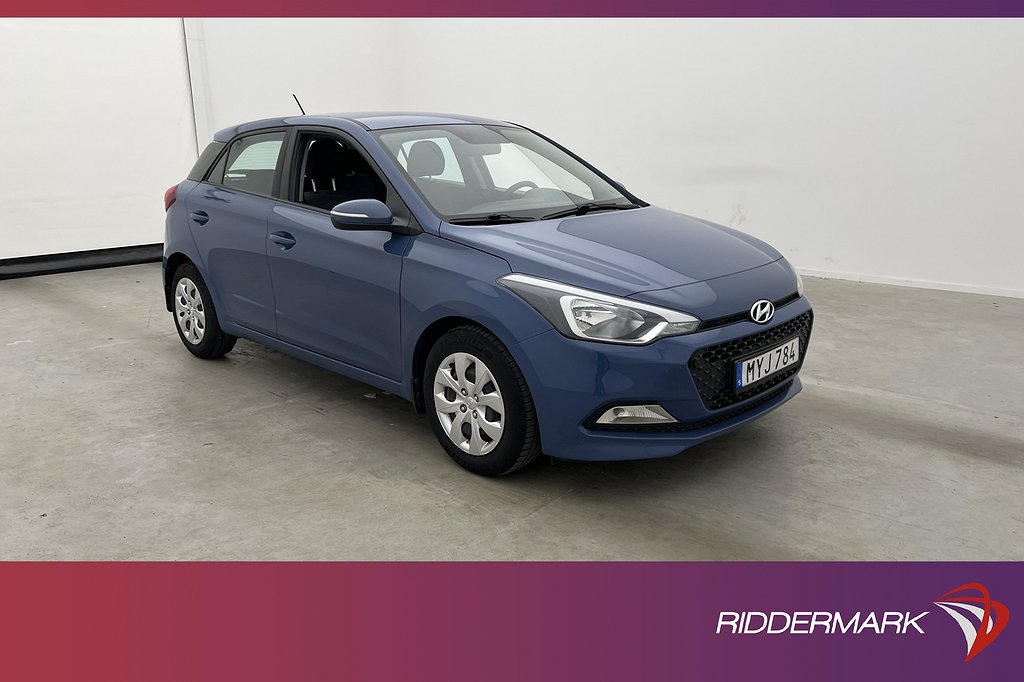 Hyundai i20 1.4 101hk Premium Värmare Bluetooth