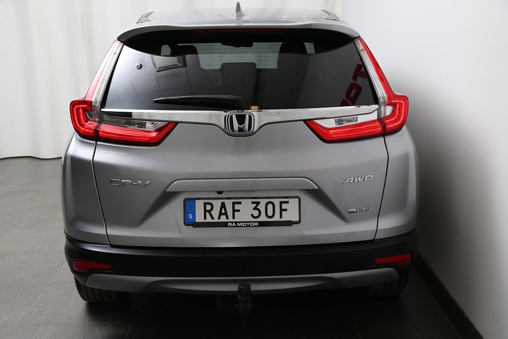 Honda CR-V Hybrid 215hk E-CVT Elegance AWD Aut Dragkrok 2022