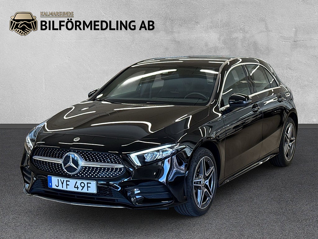 Mercedes-Benz A 250 e 8G-DCT AMG P-Värm B-Kam 218hk Fullserv 1 brukare 