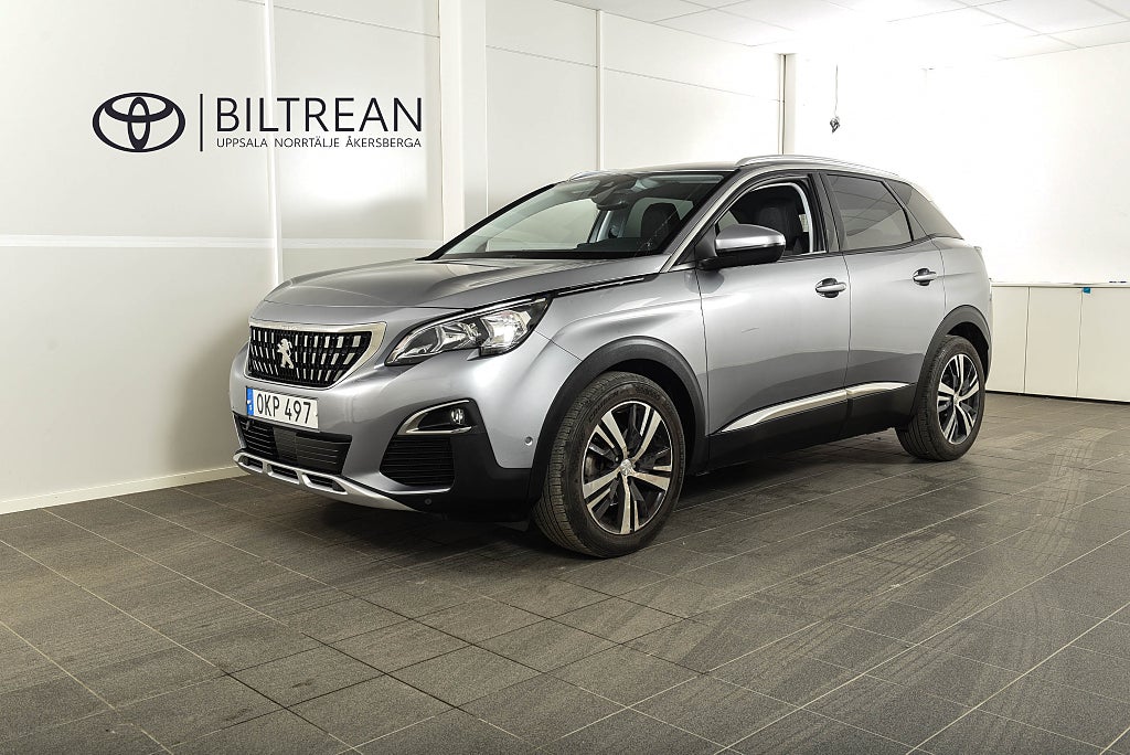 Peugeot 3008 1.6 BlueHDi Allure M-värm Drag Cockpit Kamrem bytt