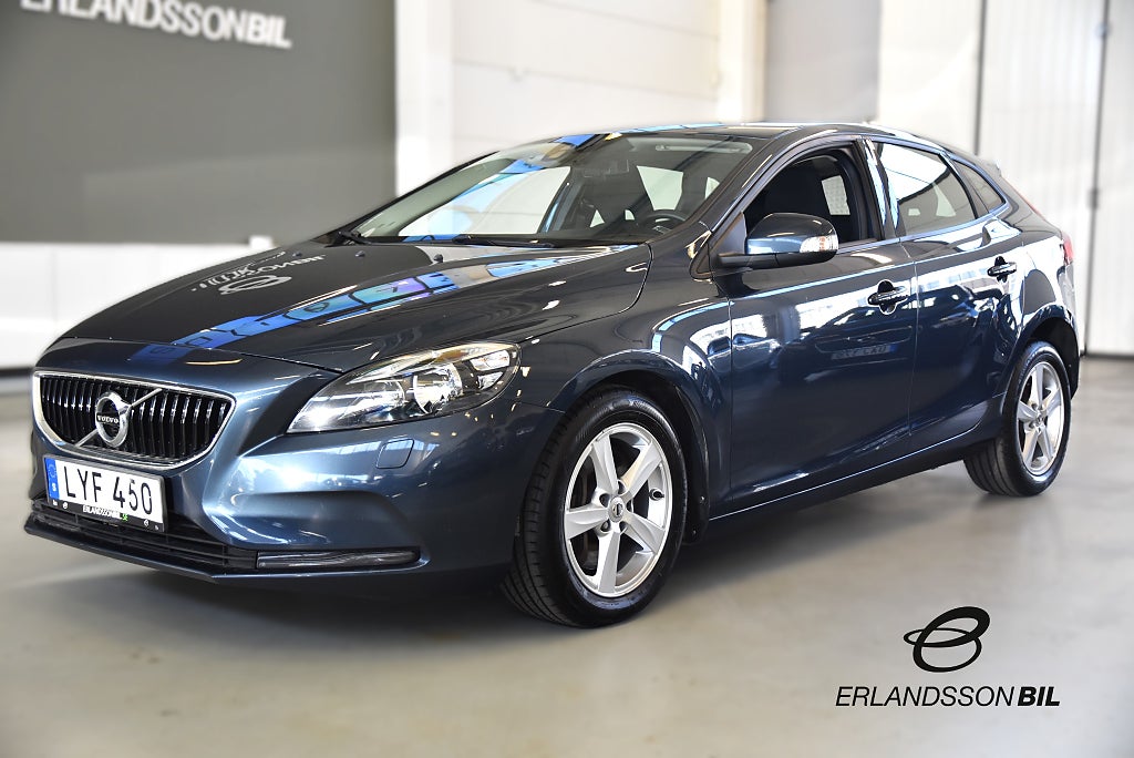 Volvo V40 T3 Geartronic Kinetic Euro 6 NYSERVAD P-SENSORER BAK 