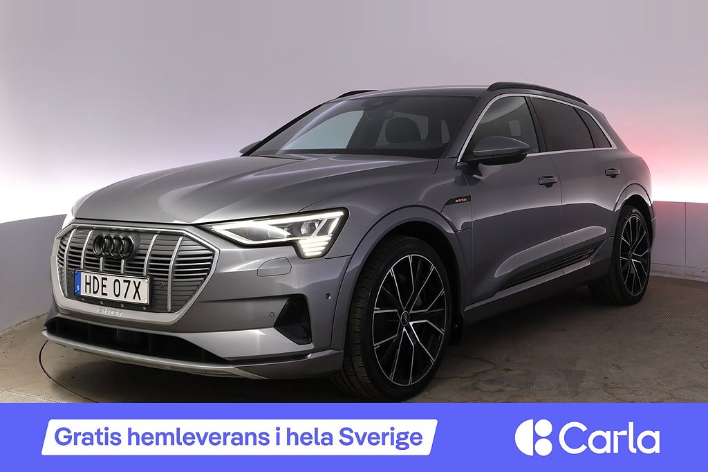 Audi E-Tron 55 quattro Proline Elstol Kamera AdapFarth Drag