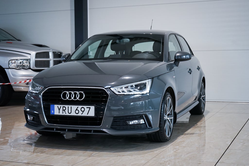 Audi A1 Sportback 1.4 TFSI S-Line 125hk Euro 6 Bluetooth