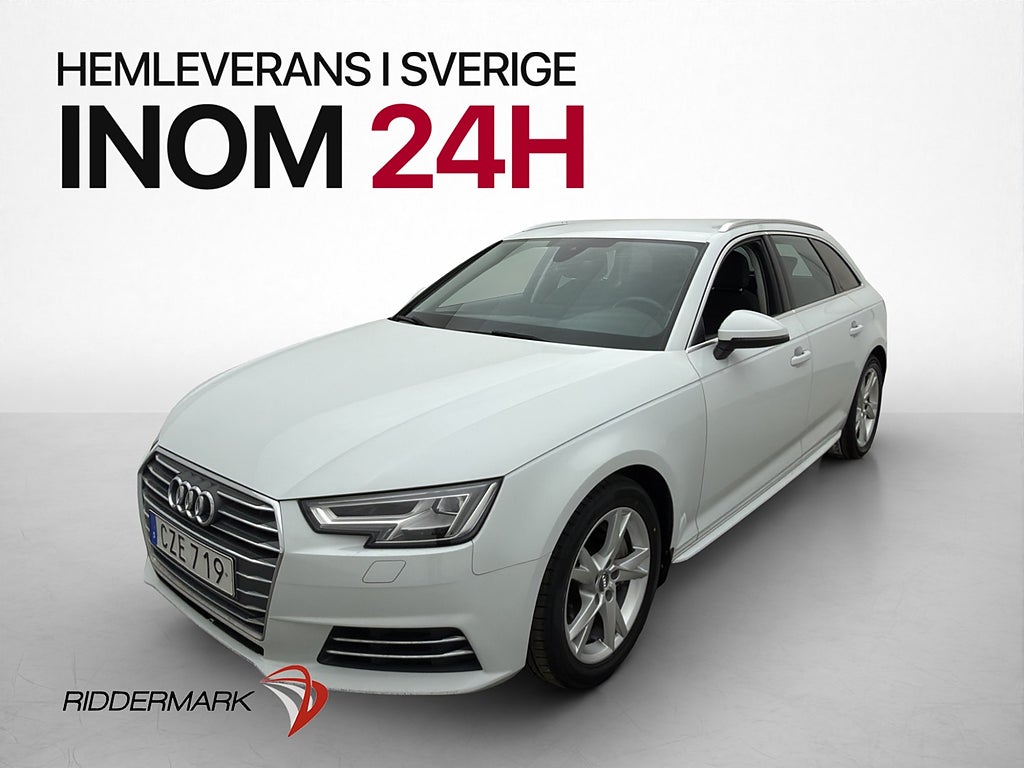 Audi A4 2.0 TDI Proline Sensorer Bluetooth Drag Nyserv