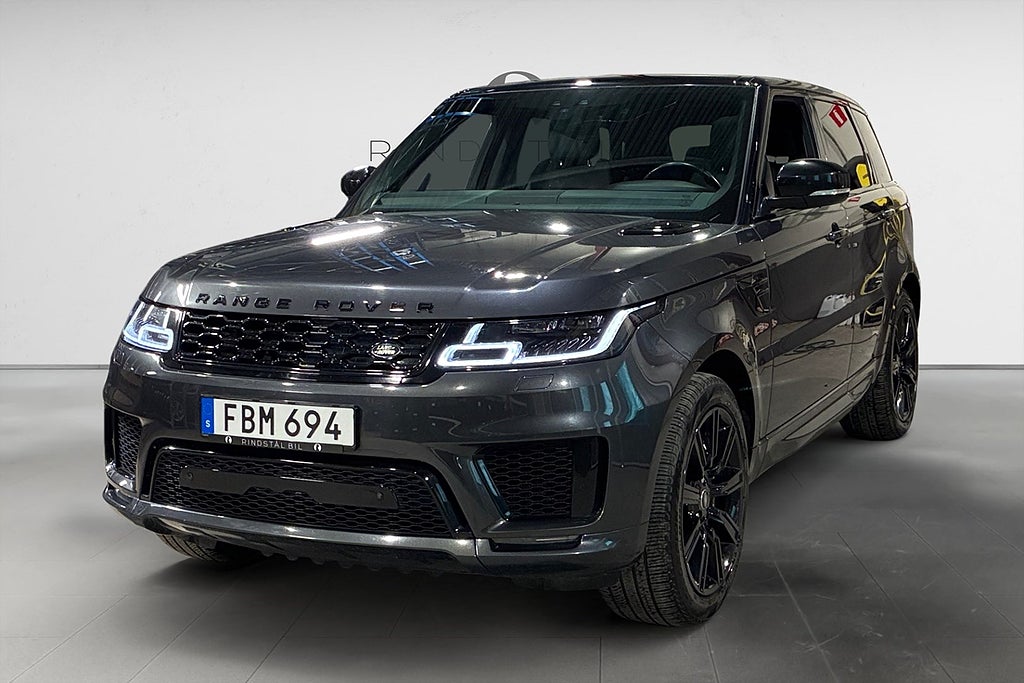 Land Rover Range Rover Sport P400e 400 HK AWD DYNAMIC HSE MERIDIAN NAVI 21"