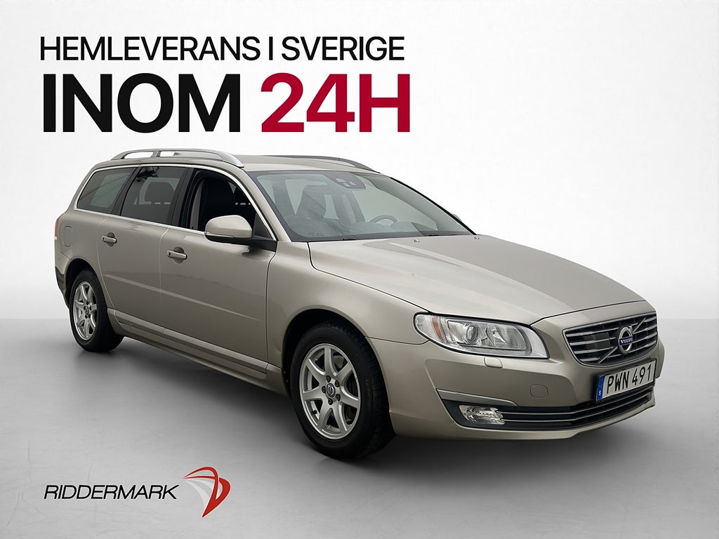 Volvo V70 D4 181hk AWD Classic Summum Värmare Kamera En-Bruk