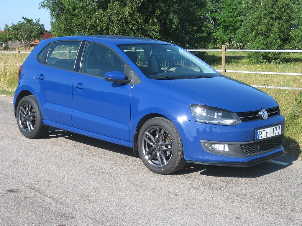 Volkswagen Polo 5-dörrar 1.4 MPI Masters Euro 5, nyserv.