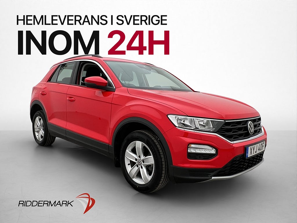 Volkswagen T-Roc TSI P-Sensorer CarPlay  IQ.Drive Adapt-Fart