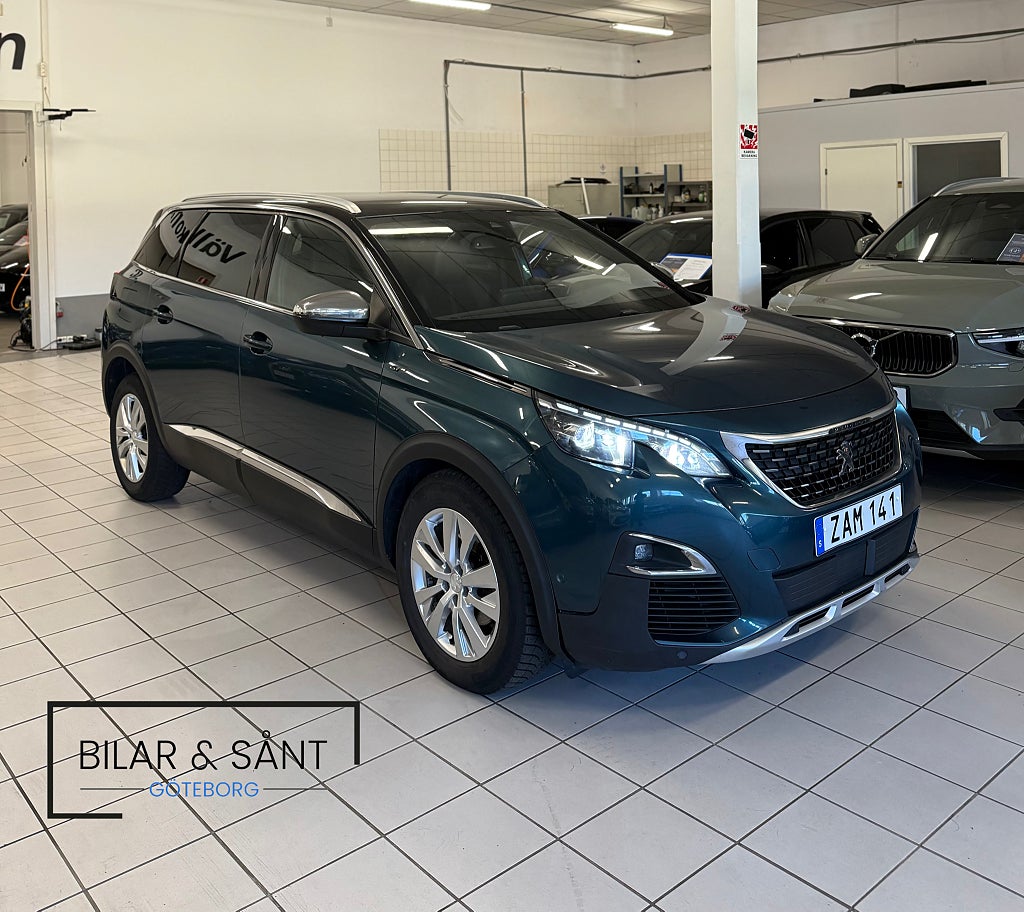 Peugeot 5008 2.0 BlueHDi GT-Line 180hk 7-Sits Drag Värmare 360°