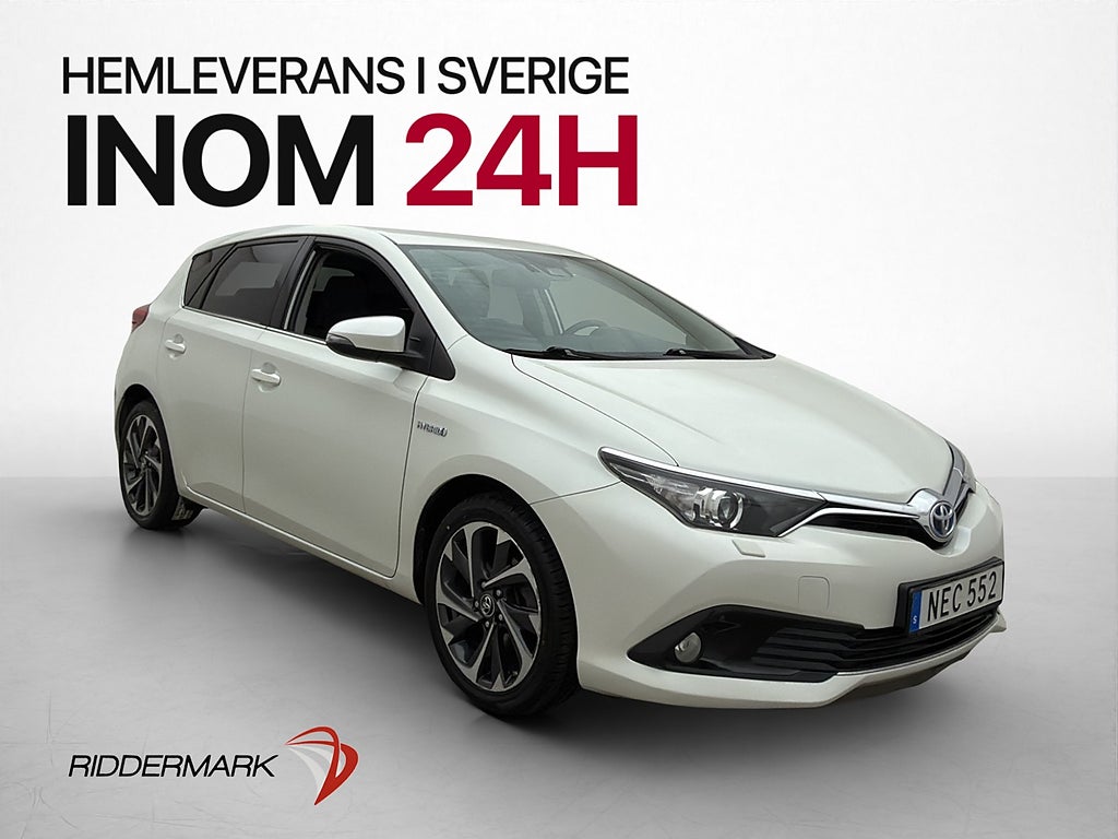 Toyota Auris Hybrid 136hk Active Plus M&K Värmare Kamera
