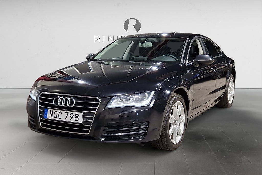 Audi A7 SB 2.8 FSI V6 204 HK AUT SKINN DRAG PDC NAVI 17"