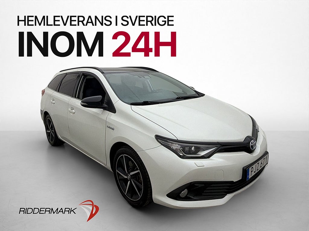 Toyota Auris e-CVT Kamera ISOFIX Förbrukning-0,40l/mil Navi