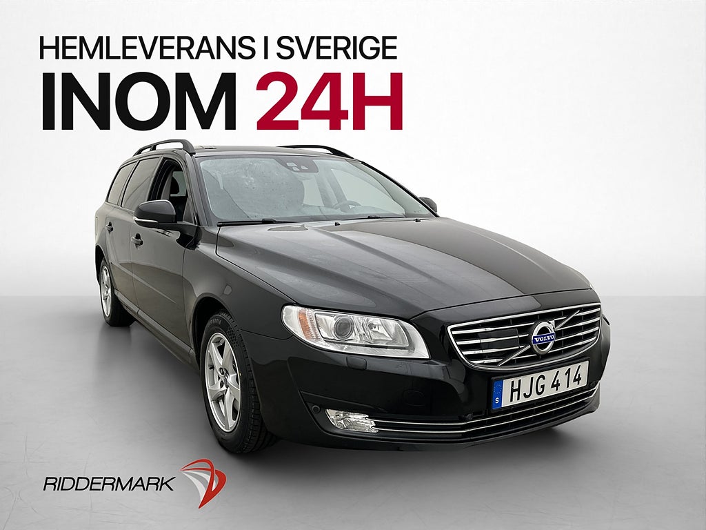 Volvo V70 D4 Classic D-Värm Halvskinn Adaptiv farth. Drag