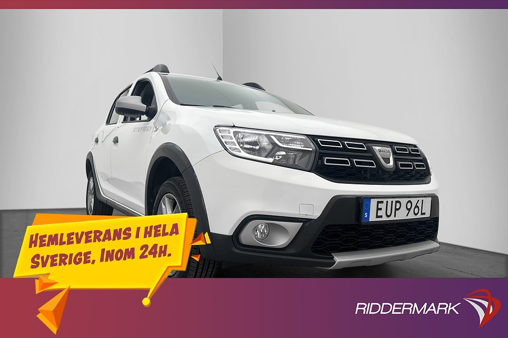 Dacia Sandero Stepway 1.0 TCe P-Sensorer A/C Navi Bluetooth