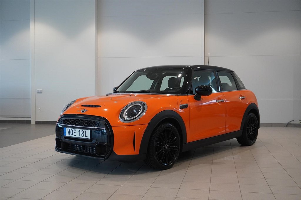 MINI Cooper S 5dr Maximise Fartpilot Keyless Navi HK (178hk)