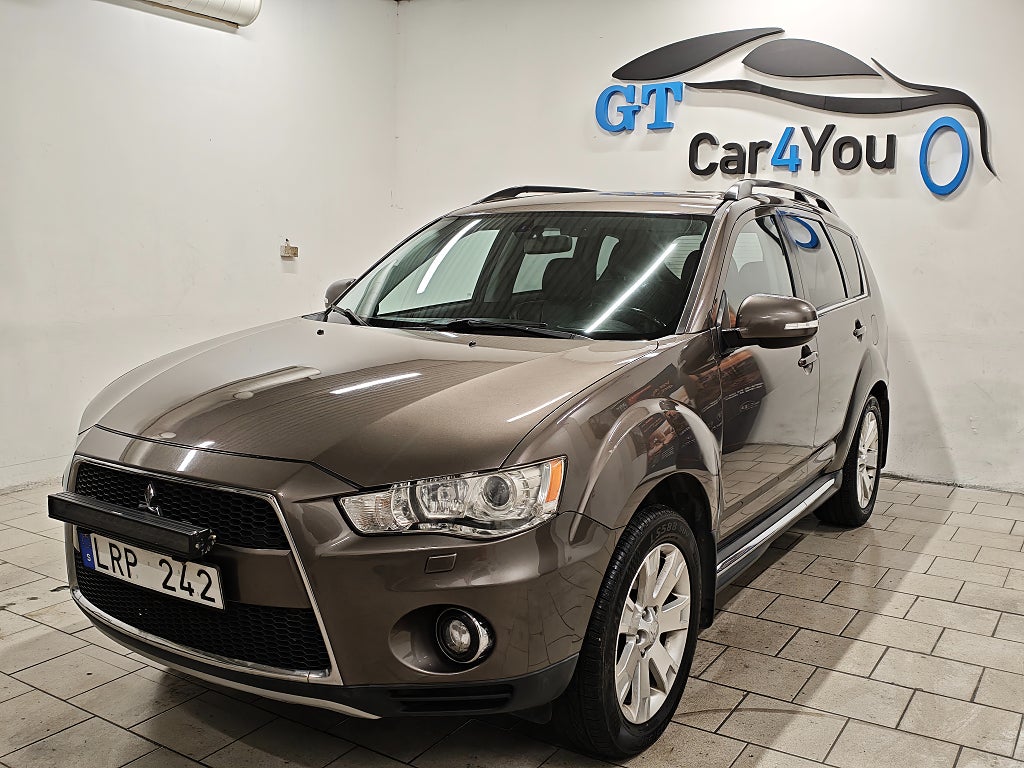 Mitsubishi Outlander 2.2 Di-D 4WD Sportronic Nybes/ 2-Ägare 