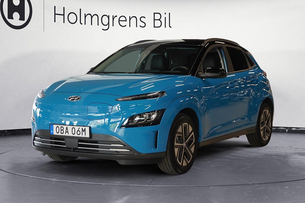 Hyundai Kona EV Essential Backkamera 862 Mil Navigation | Ränta 3,95%