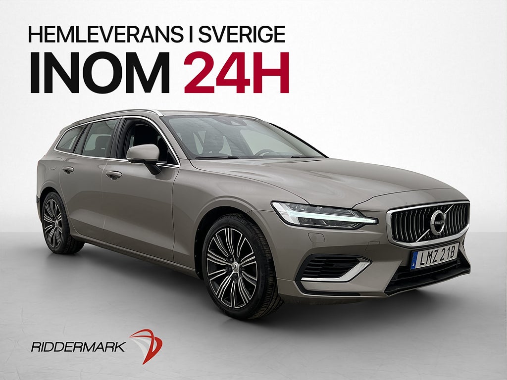 Volvo V60 T6 AWD Inscription Värmare H/K Lounge Kamera VOC
