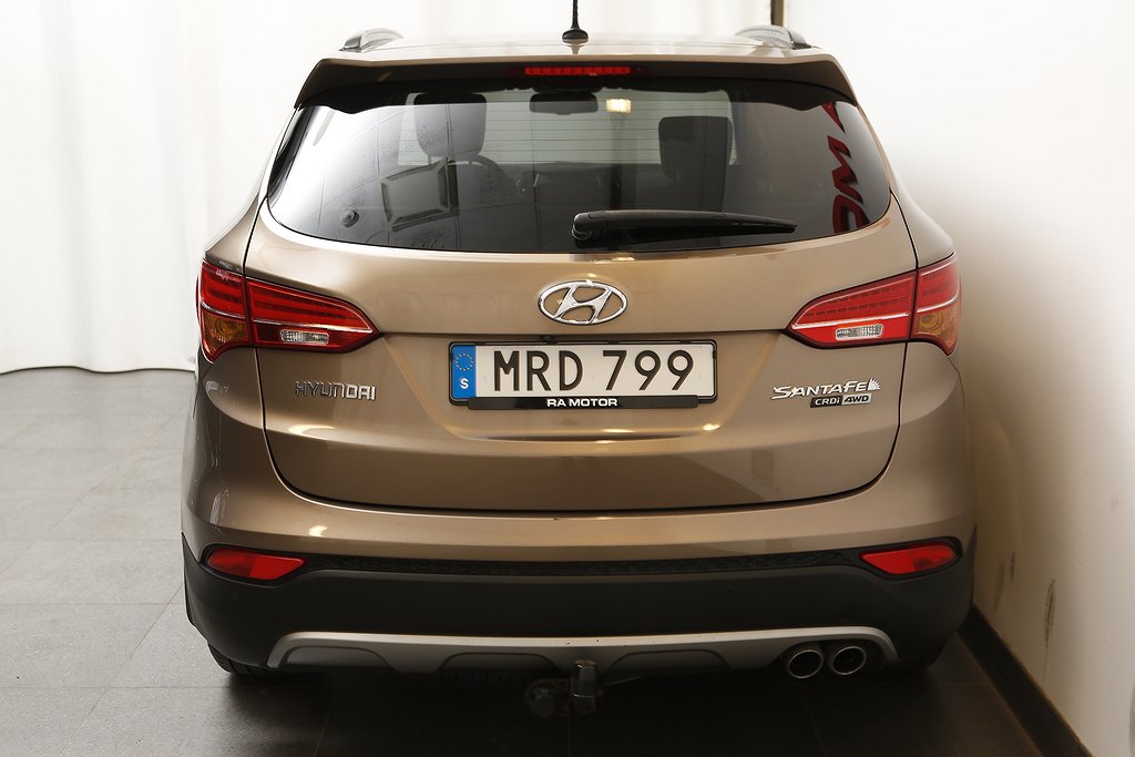 Hyundai Santa Fe 2,2 CRDi Premium AWD Aut Pano D-värme Drag 2015