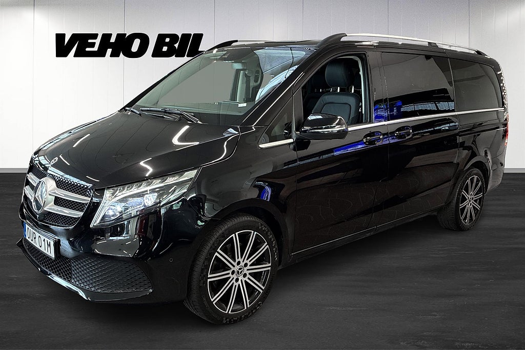 Mercedes-Benz V250 250d 3.2t 8-sits Avantgarde Värmare 360° Navigation