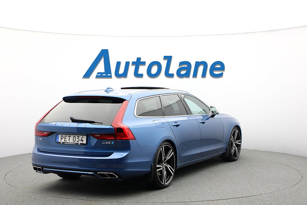 Volvo V90 D5 AWD R-Design,Polestar, B&W,Pano,HUD,360°,Drag,21"