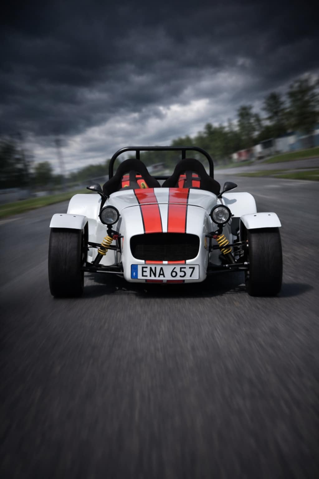 Lo cost Super Seven Välbyggd Yamaha r1 motor 