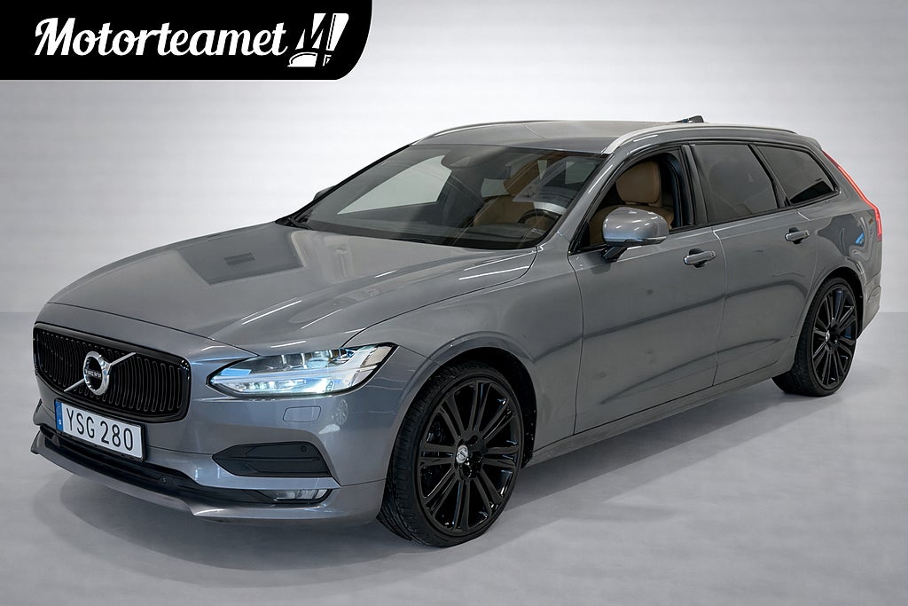 Volvo V90 D4 AWD Momentum Adv Skinn Drag D-värm Kamrem bytt