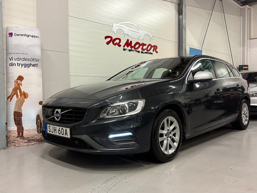 Volvo V60 D3 R-Design Euro 6 |DRAGKROK|KEYLESS|B-KAMERA|BLIS|VoC|