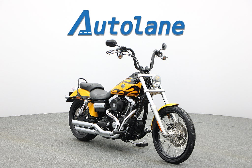 Harley-Davidson Wide Glide *Vance&Hines, Nyservad, Nya däck 