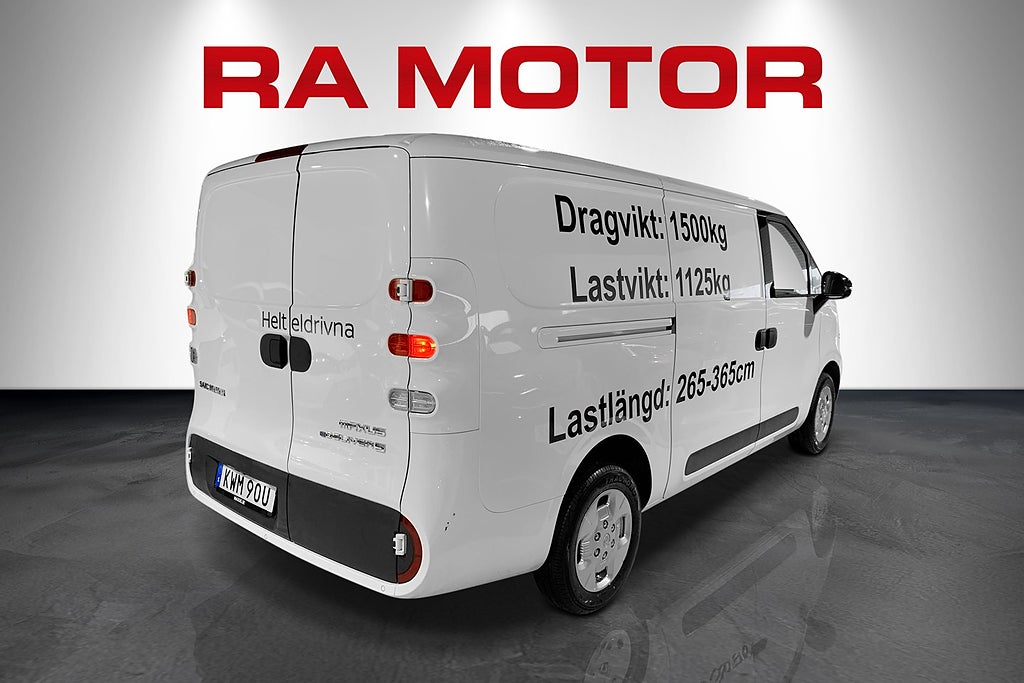 Maxus E-Deliver 5 64kwh | 6,6m3 | Störst i klassen!