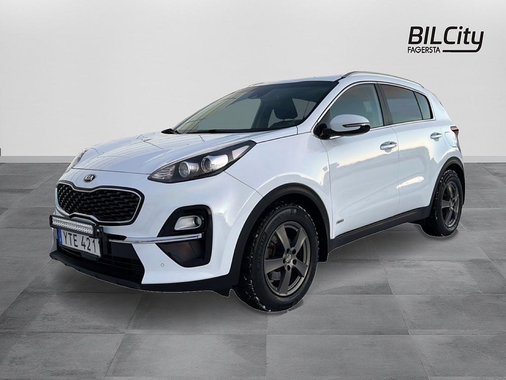 Kia Sportage 1.6 T-GDI AWD DCT Advance | Drag | Motorvärmare | Ledramp |