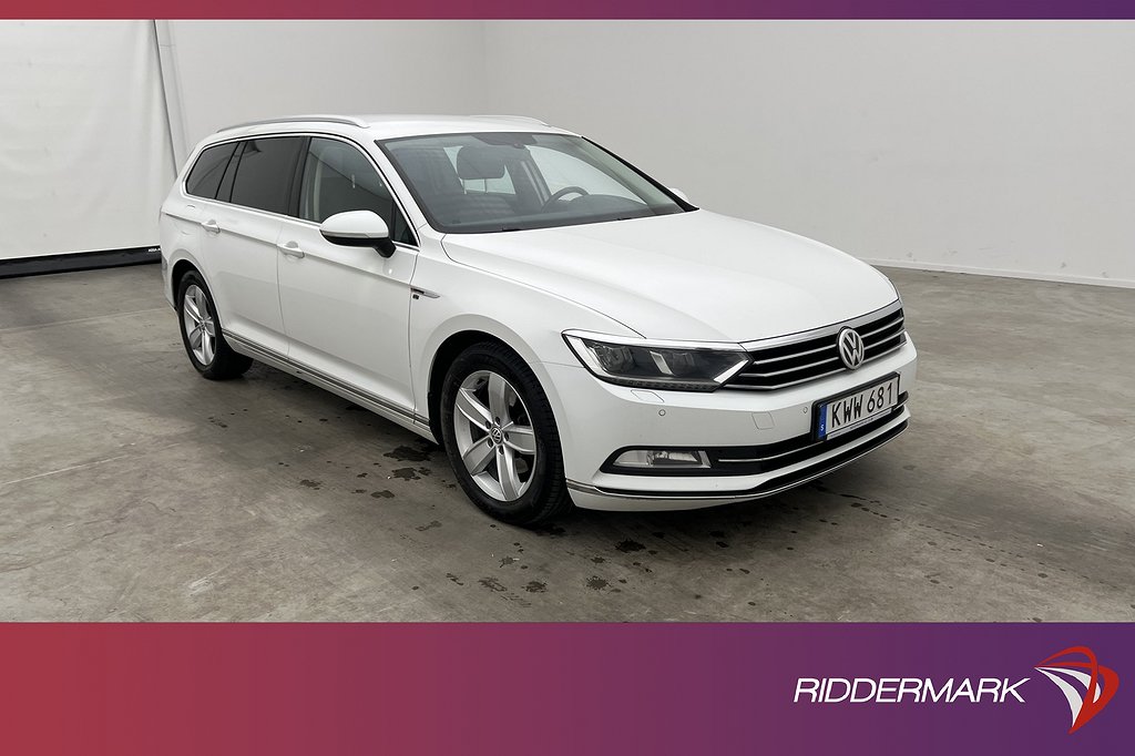 Volkswagen Passat 2.0 TDI 4M 190hk Värmare Sensorer Dragkrok