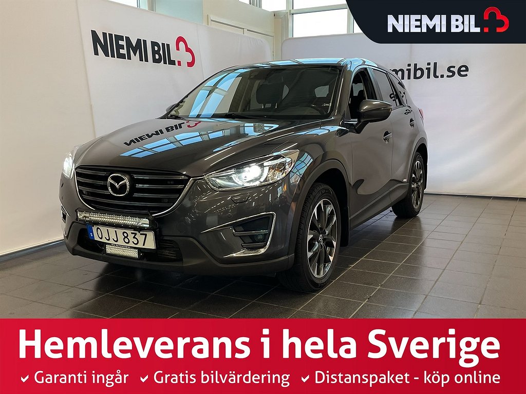 Mazda CX-5 2.2 SKYACTIV-D AWD S&V-hjul/Dvärm/BOSE/Navi