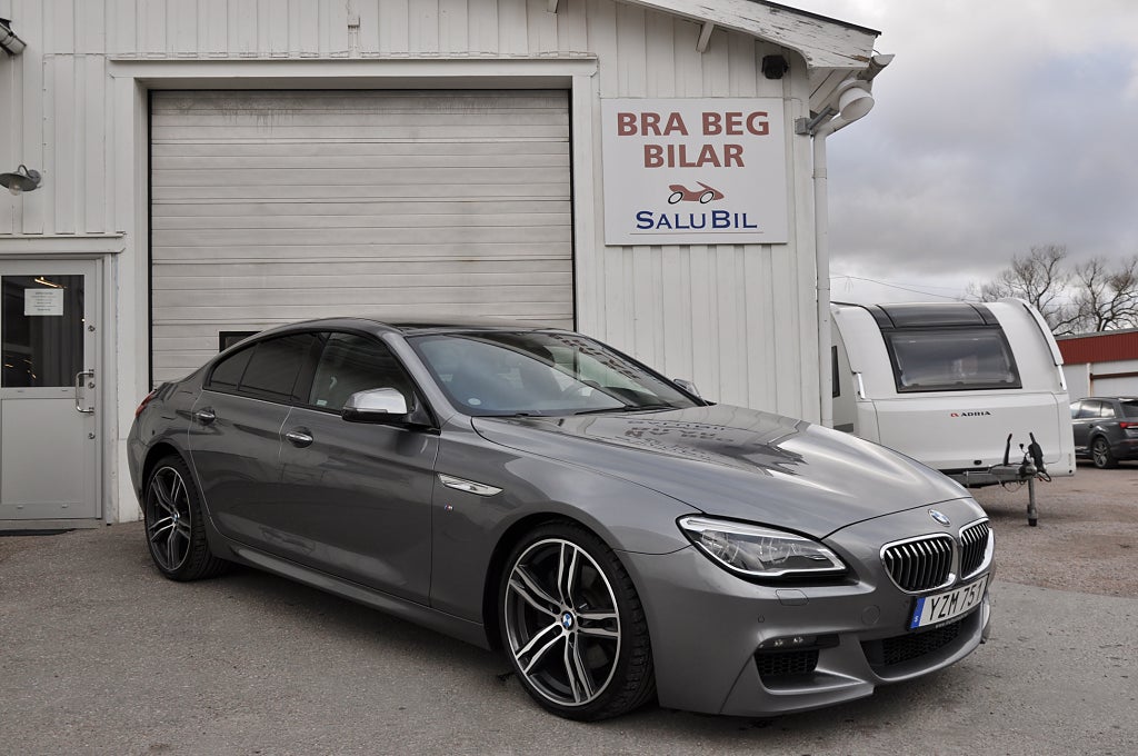 BMW 640 i xDrive M-Sport Gran Coupé Aut H/K Kamera Värmare HUD 