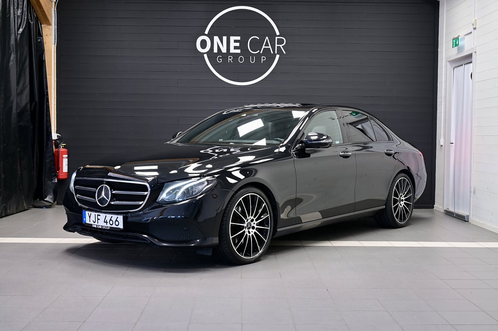 Mercedes-Benz E 350 d Nyservad Widescreen Burmester D-Värm Drag 258hk 