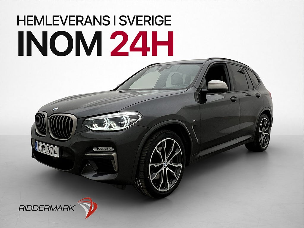 BMW X3 M40i 360hk Innovation Värm HuD Navi Kamera LED