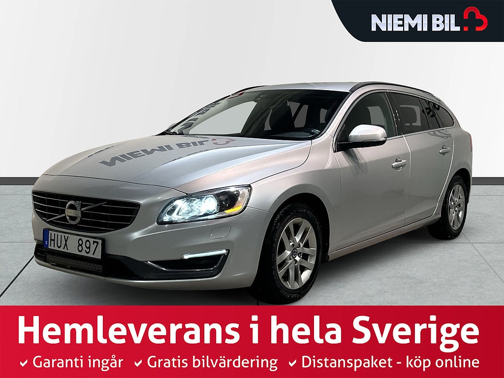 Volvo V60 D4 Momentum Drag Dvärm Psens Kamrem bytt S/V-hjul