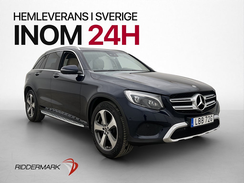 Mercedes-Benz GLC 220 d 4M 170hk Pano Burmester Luftfjädring