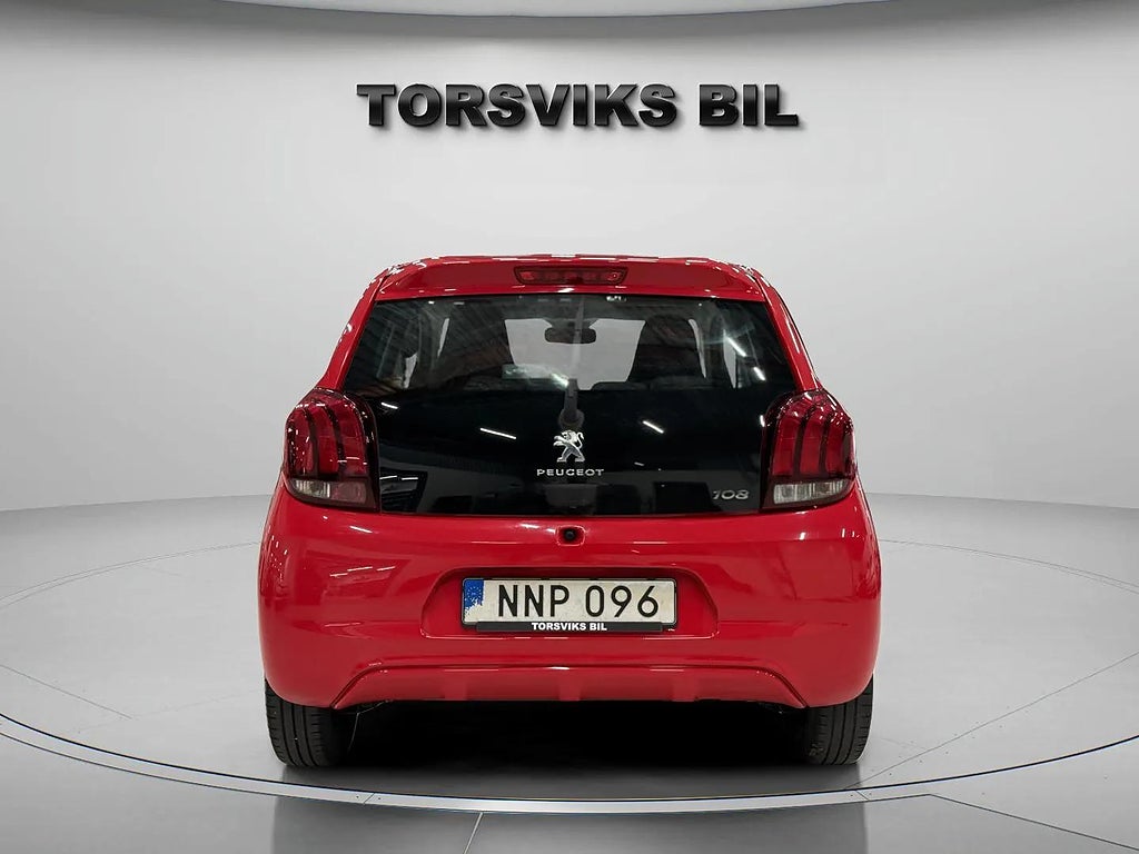 Peugeot 108 5-dörrar 1.0 VTi Active V-Hjul Fullservad - miniatyr 5