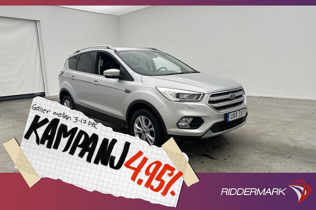 Ford Kuga EcoBoost 150hk Titanium Kamera CarP 4,95% Ränta