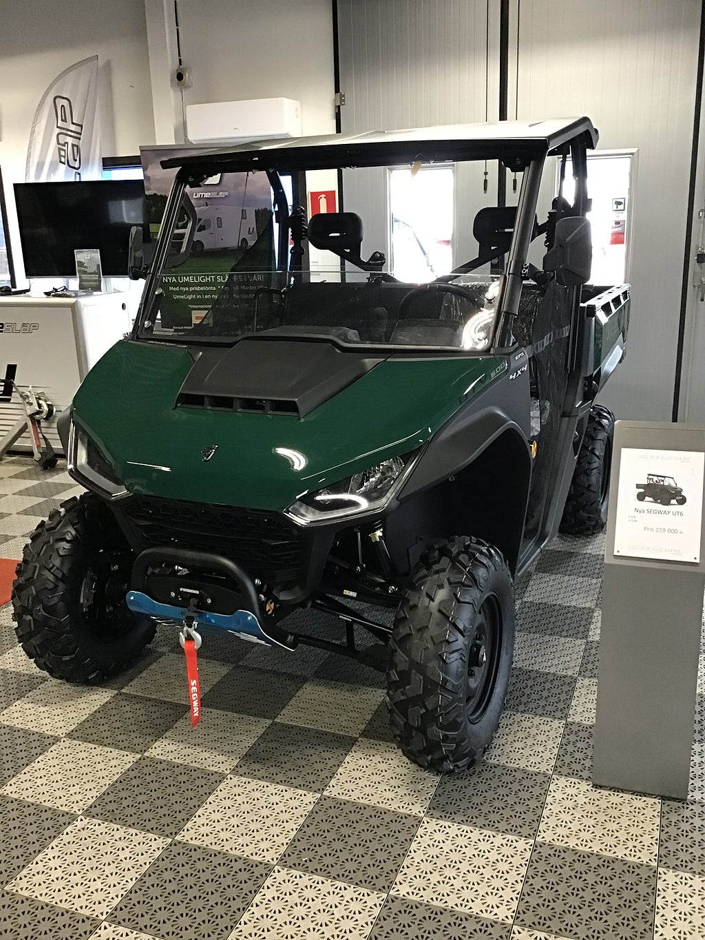 Segway FUGLEMAN  UTV UT6 T, Demo Pris