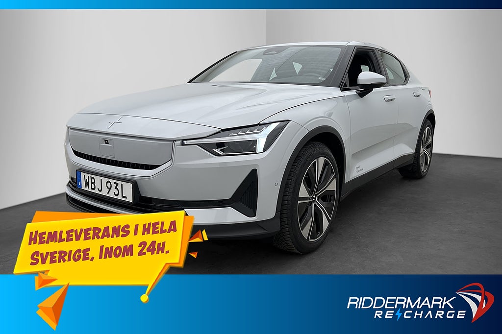 Polestar 2 Long Range Single Motor 299hk 360° CarPlay MOMS