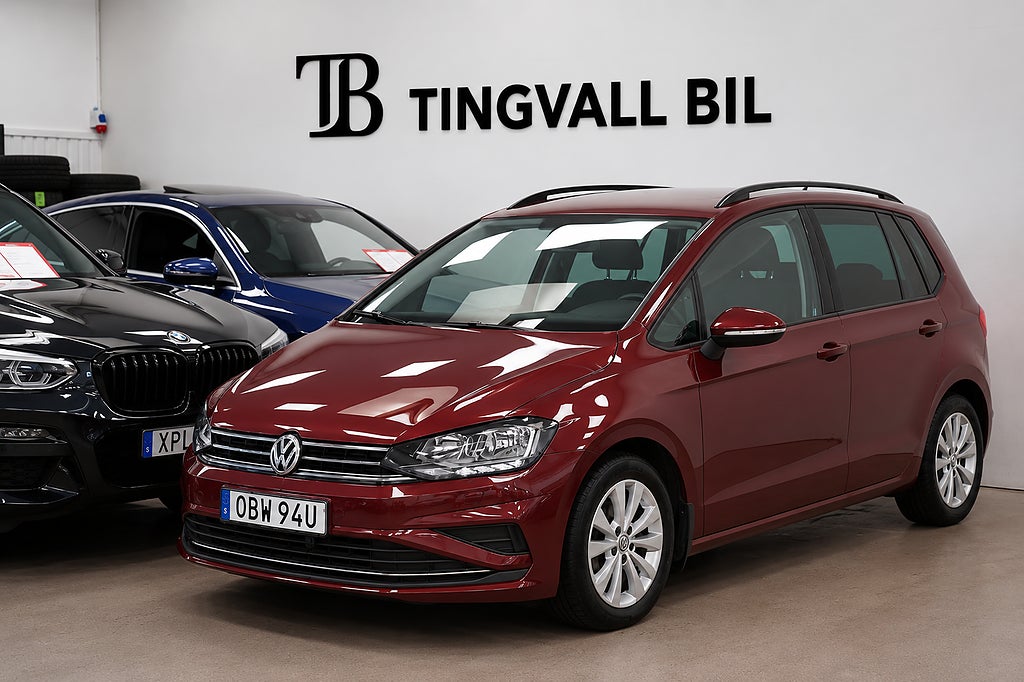 Volkswagen Golf SPORTSVAN TDI 115 1-ÄGARE DRAG B-KAMERA CARPLAY