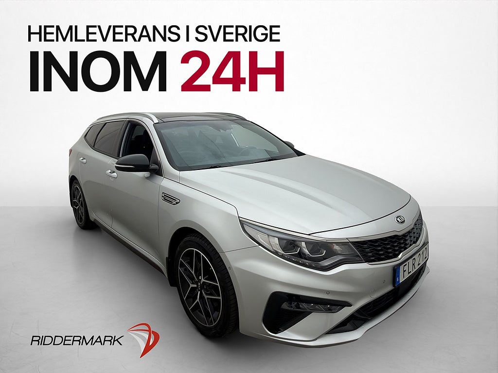 Kia Optima SW 1.6 180hk GT-Line Pano H/K Navigation Skinn
