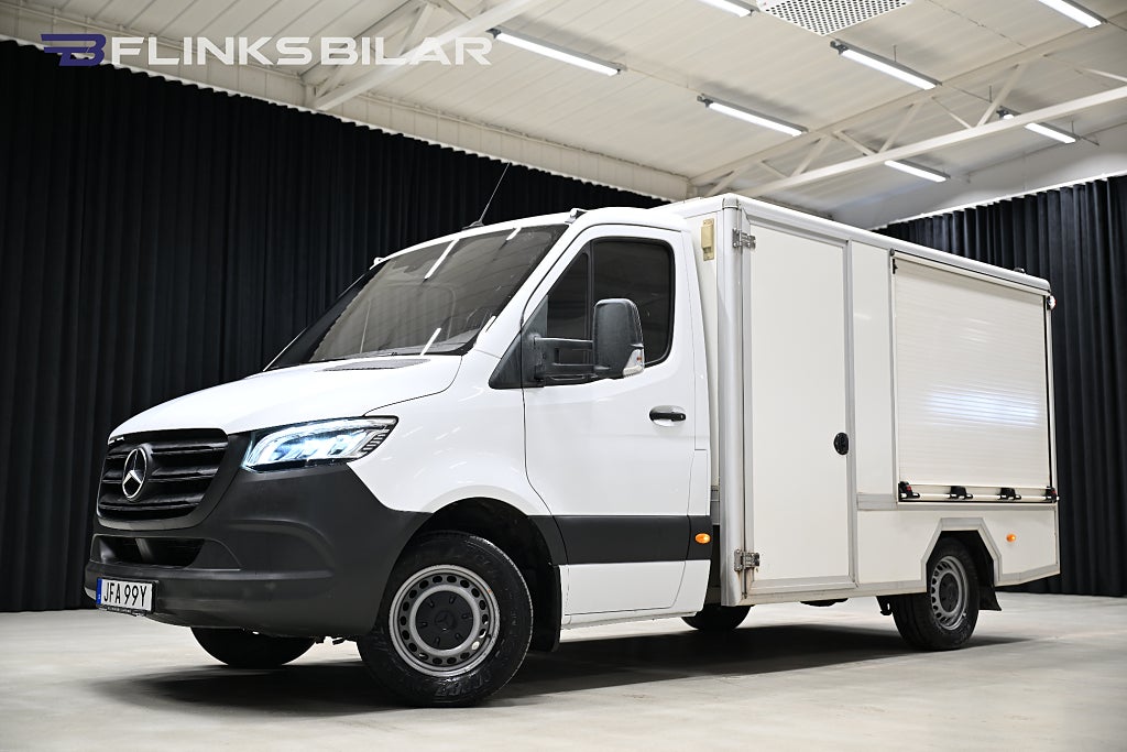 Mercedes-Benz Sprinter 316 Servicebil|Inredd|Aluca-inredd|Webasto|LED|SeUtr!